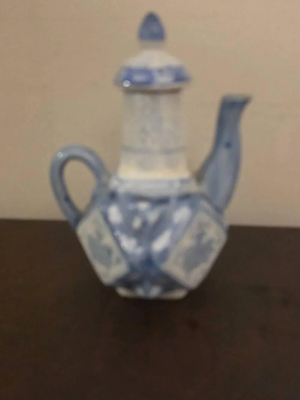 Vintage tea pot is a beautiful addition to any tea lover's collection.